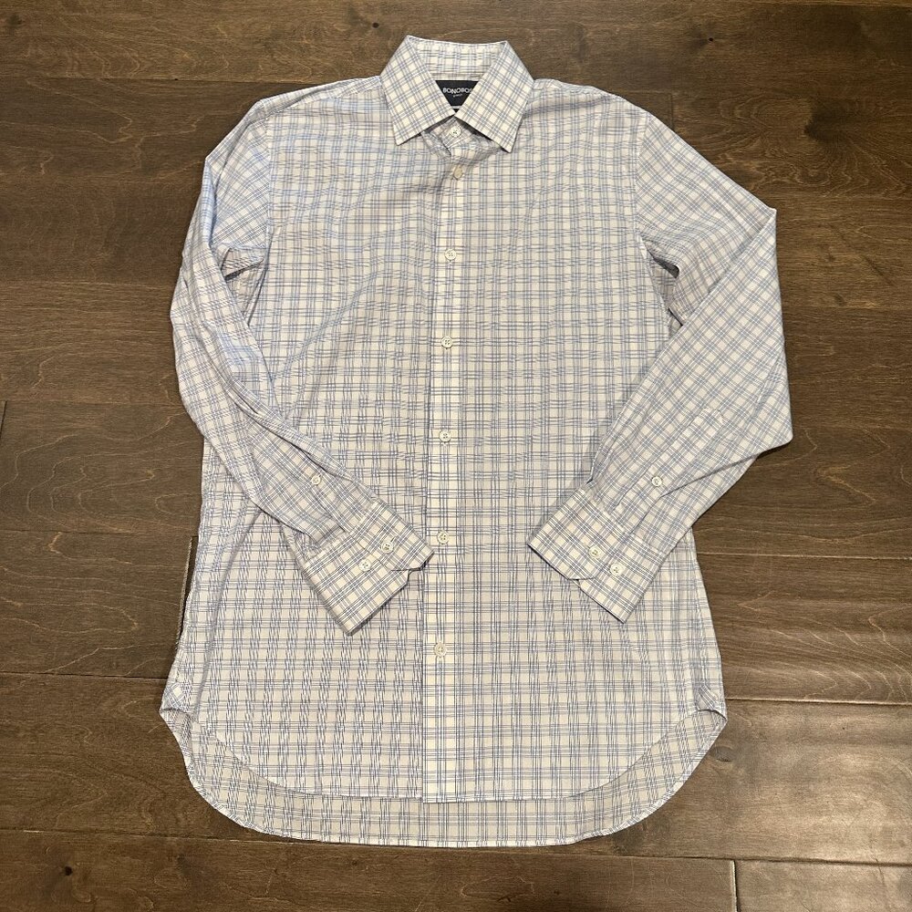 Bonobos L/S Slim 15.5/34 White Shirt